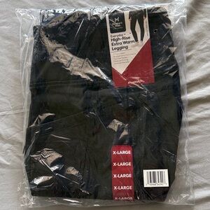 High-Rise Extra Warm Black Leggings